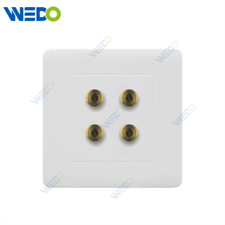 C50 PC 2 Way Loudspeaker / 4 way loudspeaker Electrical Sockets Customized Factory Wall Switch