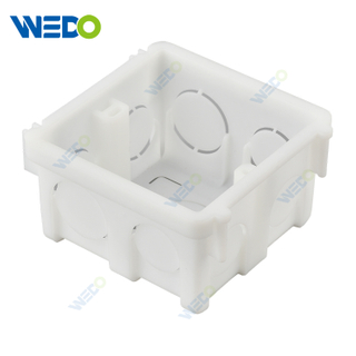Amazon Hot Selling Plastic Concealed 86 Type White Wall Switch Box