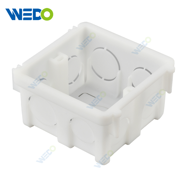 Amazon Hot Selling Plastic Concealed 86 Type White Wall Switch Box