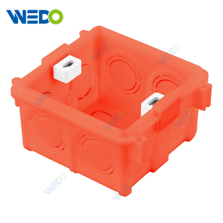 Red Color Hign Quantily 86 Size Plastic Switch And Socket Box