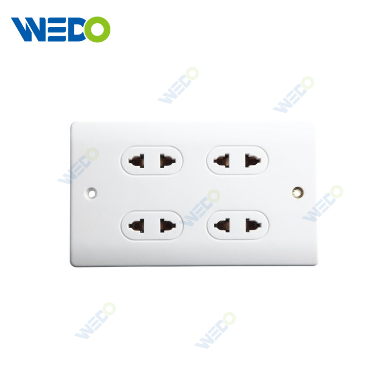 Factory Price Professional Producing 4 Gang 2 Pin 16 Wall Switch Pressure Switch Socket Board