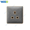 T3 Home Switches 13A Switched Socket 250V Light Electric Wall Switch Socket 86*86cm Acrylic Pattern with Lace