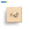  New Design PC Satellite/ Double Satellite/Satellite +TV/ Satellite +TEL Wall Switch Socket 86*86 mm For Home