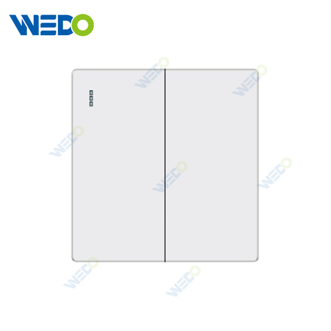 ULTRA THIN A5 Series Switch Socket 2G 16A 250V With PC Materical Different Color Different Style Fashion Design Wall Switch 
