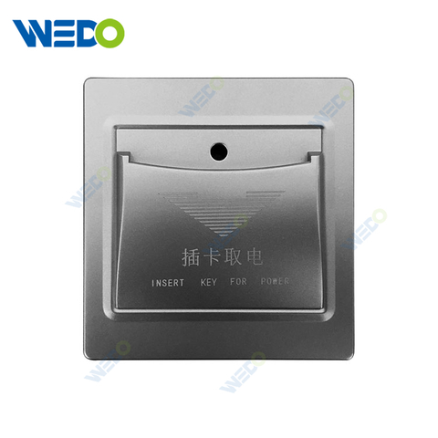 Insert Key for Power, Insert Card for Power, Energy Saving Switch Grey