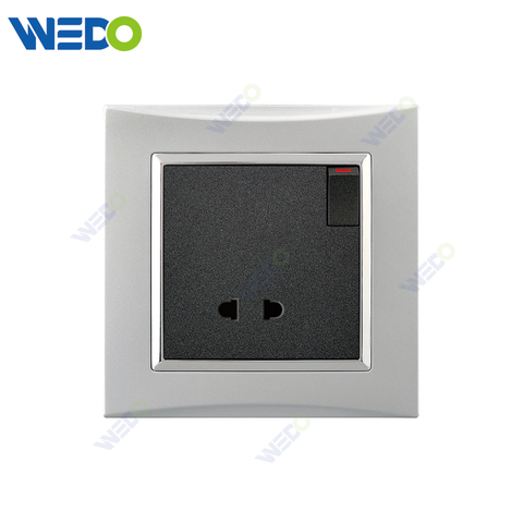 M3 Wenzhou Factory New Design Electrical Light Wall Switch And Socket IEC60669 1G SWITCH 2PIN SOCKET