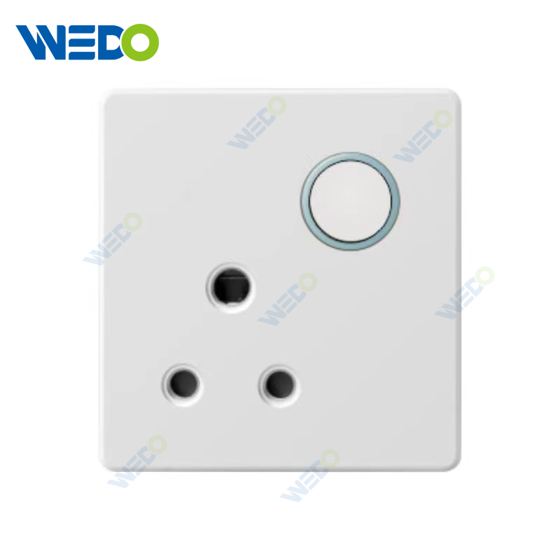 PC 15A Reset Switch Socket for Home