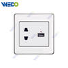 C73 2PIN SOCKET+2USB /2PIN SOCKET+USB Wall Switch Switch Wall Switch Socket Factory Simple Atmosphere Made In China 4 Gang 4 Wire 