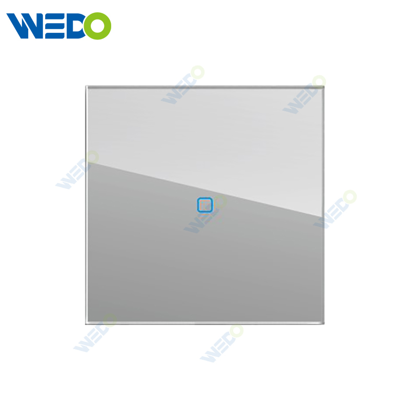 D90 Series 1G 16A 250V Light Electric Wall Switch Socket Glass Plate+PC Bottom Material Modern Sockets