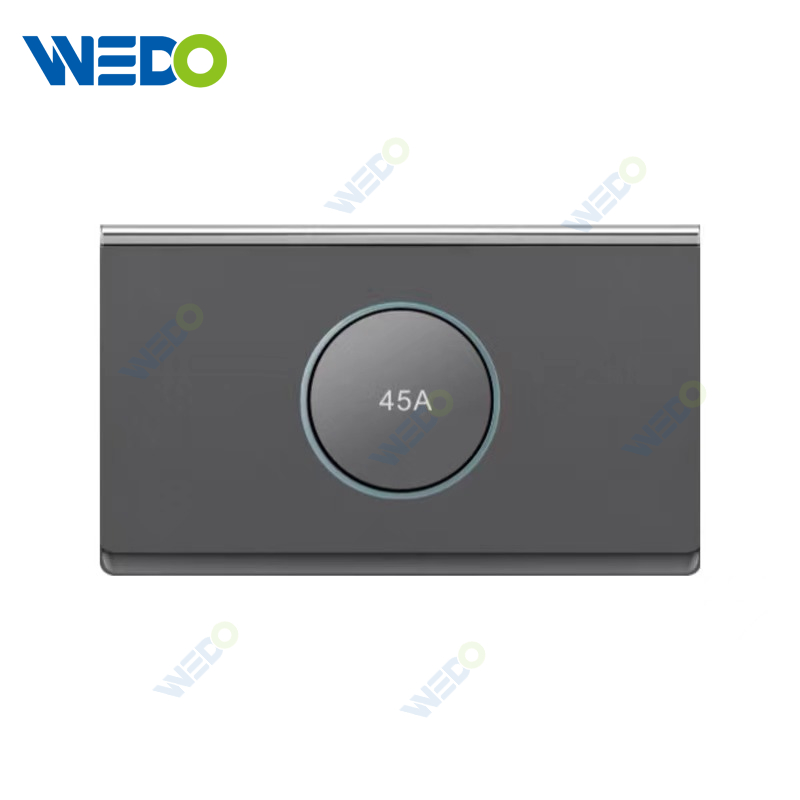 British Standard High Quality 45A Reset Wall Switch Electrical Socket