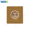 K8 Series Acrylic French Socket 250V Light Electric Wall Switch Socket Home Switches Twist Pattern