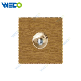 K8 Series Acrylic SAT/ Double SAT 250V Light Electric Wall Switch Socket Home Switches Twist Pattern