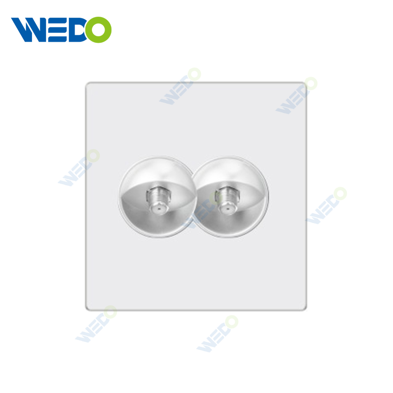 ULTRA THIN A5 Series Satellite Socket /Satellite +TV With PC Materical Different Color Home Socket 