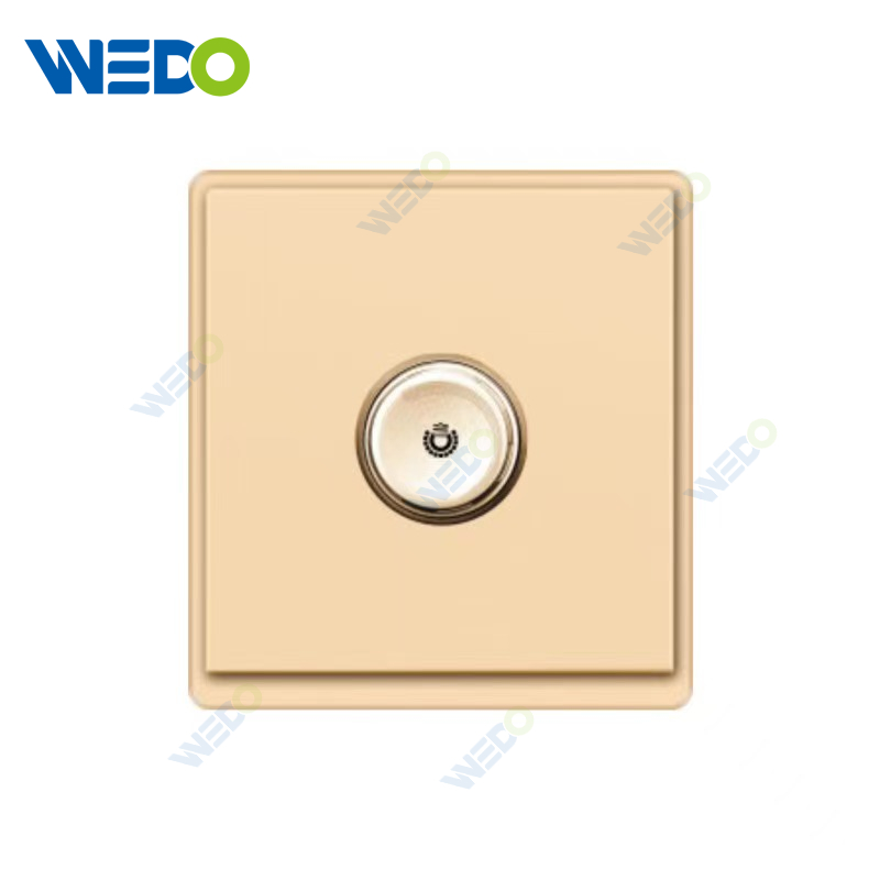  New Design PC Dimmer Switch Fan Dimmer/1 Gang Switch Dimmer Switch Fan Dimmer 500W/1000W Wall Switch Socket 86*86 mm For Home