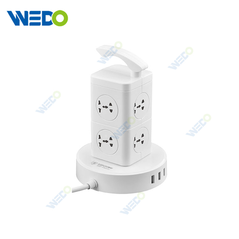 8 Gang MF Socket +3USB Wenzhou Popular Stand Socket