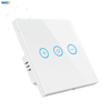 Newest Europe WIFI Dimmer Glass Damp Proof Touch Smart Switch