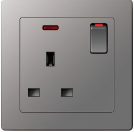 B10 13A Socket 13A Switched Socket DP 13A Switched Socket SP 13A Switched Socket with Neon SP/DP 13A 1gang SP Swiched Socket 1USB+ Type C Neon