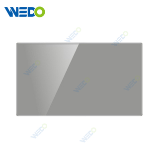 ULTRA THIN A1Series Blank plate (3*6) Glass and Acrylic 16A 220V Different Color Different Style Fashion Design Wall Switch 