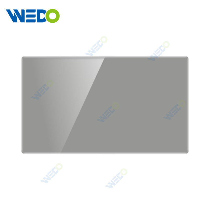 ULTRA THIN A1Series Blank plate (3*6) Glass and Acrylic 16A 220V Different Color Different Style Fashion Design Wall Switch 