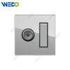 D90 Series Dimmer with 1 Gang Switch 500W / 1000W 250V Light Electric Wall Switch Socket Glass Plate+PC Bottom Material Modern Sockets