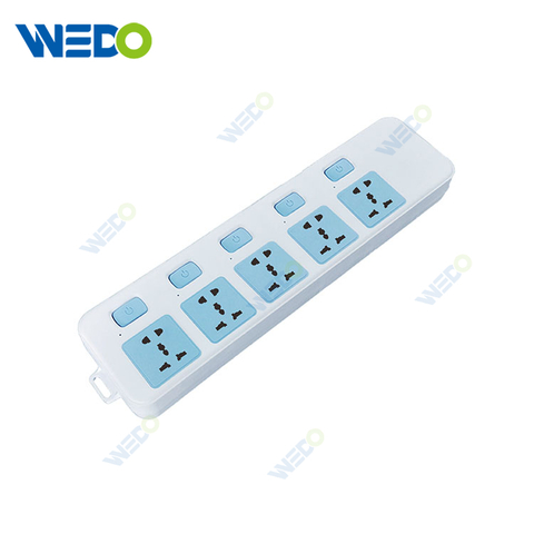Manufacturer's Customized Common Socket Multi Switch Blue Button 