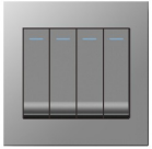  B10 Series Switch middle bottom Painting Switch Different Color Different Style 1 gang 2 gang 3 gang 4 gang Switch Socket