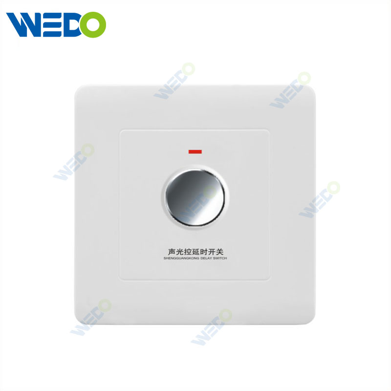 C50 PC Touch Delay Electrical Sockets Customized Factory Wall Switch