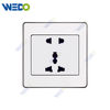 C73 5PIN MF SOCKET Wall Switch Switch Wall Switch Socket Factory Simple Atmosphere Made In China 4 Gang 4 Wire 