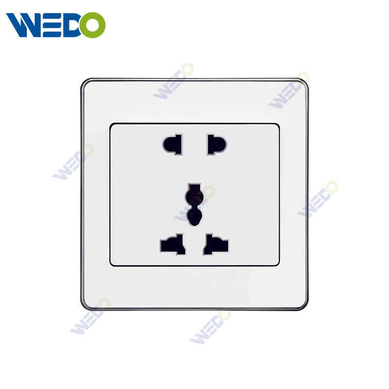 C73 5PIN MF SOCKET Wall Switch Switch Wall Switch Socket Factory Simple Atmosphere Made In China 4 Gang 4 Wire 
