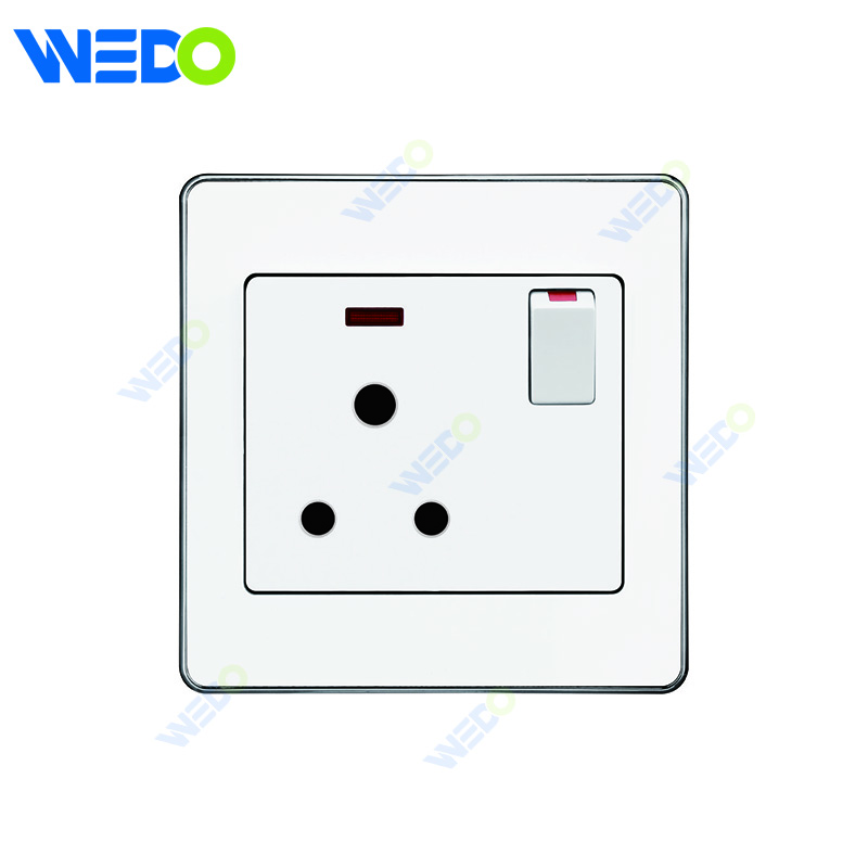 C73 15A SWITCHED SOCKET Wall Switch Switch Wall Switch Socket Factory Simple Atmosphere Made In China 4 Gang 4 Wire 