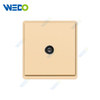 New Design PC TV/Double TV/TV+TEL Socket Wall Switch Socket 86*86 mm For Home