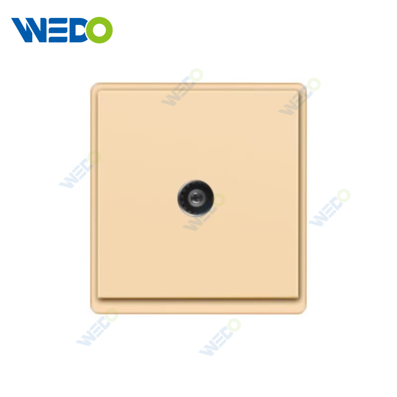 New Design PC TV/Double TV/TV+TEL Socket Wall Switch Socket 86*86 mm For Home