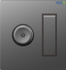 500-1500W Plating Dimmer Switch Socket S9 Newest Design 