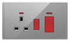 Ultra Slim Switch Socket Cooker Unit Socket Innovative Design Generous Appearance W6 Series Switch Socket 