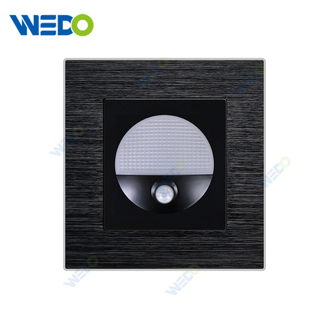 Indoor PIR Motion Sensor Led Stair Light Infrared Human Body Induction Lamp Recessed Steps Ladder 86 Box Wall Lamps 