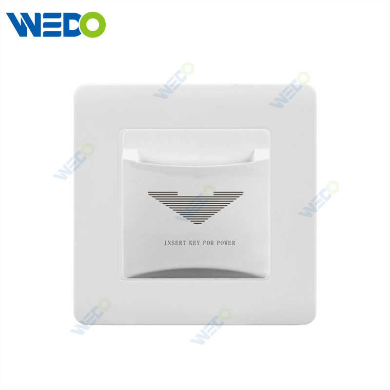C50 PC Insert Card To Get Power Electrical Sockets Customized Factory Wall Switch