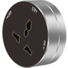 Track Socket in Plug & Socket Aluminum Wall Track Socket Embedded Orbital EU Movable Modular Power Rail Plug System Desktop Socket