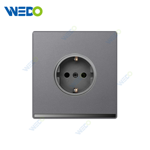 ULTRA THIN A4 Series Eurpean Socket Different Color Different Style Fashion Design Wall Switch 