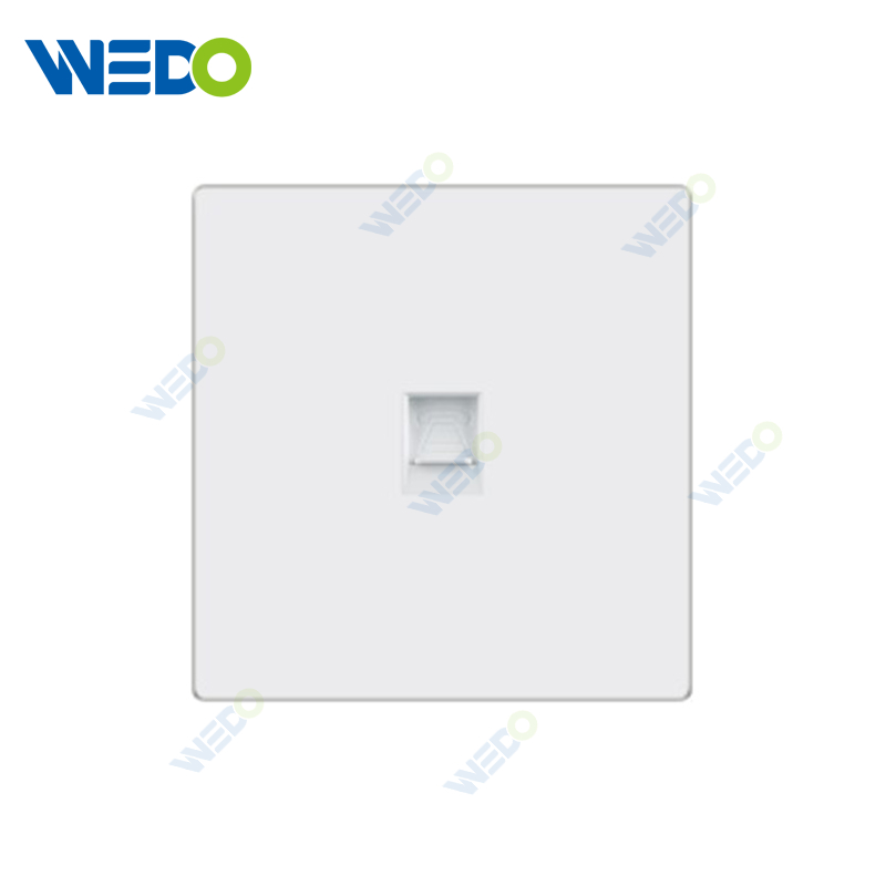 ULTRA THIN A5 Series Tel socekt Computer socket / Double With PC Materical Different Color Different Style Fashion Design Wall Switch 