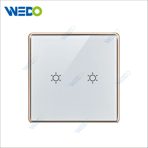 AU/US Standard 2Gang 2Way Wifi Touch Switch/ Smart Switch for Smart Home Compatible with Alexa Google Home 