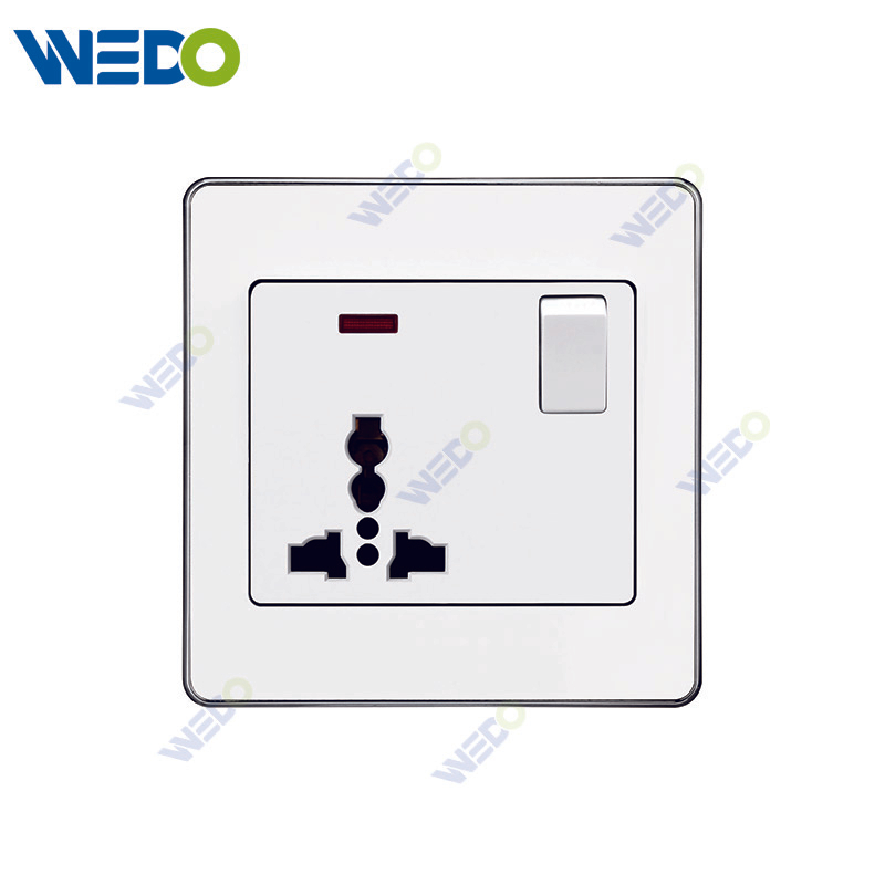 C73 MF SWITCHED SOCKET Wall Switch Switch Wall Switch Socket Factory Simple Atmosphere Made In China 4 Gang 4 Wire 