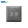 T3 Home Switches Computer/TEL / Double Computer/ Double TEL 250V Light Electric Wall Switch Socket 86*86cm Acrylic Pattern with Lace