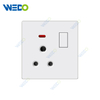 ULTRA THIN SERIES 15A Switch Socket W/Without neon With PC Materical Different Color Home Socket 