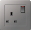 B10 13A Socket 13A Switched Socket DP 13A Switched Socket SP 13A Switched Socket with Neon SP/DP 13A 1gang SP Swiched Socket 1USB+ Type C Neon