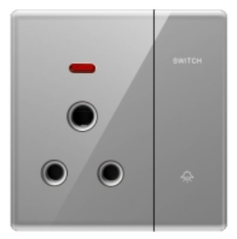 Ultra Slim Switch Socket Big Switch Button MF 3 Pin&13A & MF 5 Pin &15A Socket Innovative Design Generous Appearance W6 Series Switch Socket 