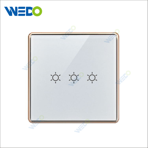 Remote Contral 1-4 Gang Touch Smart Wall Light Switch 