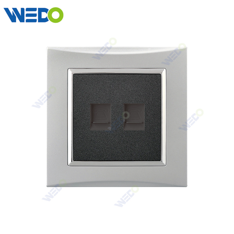 M3 Wenzhou Factory New Design Electrical Light Wall Switch And Socket IEC60669 DOUBLE TEL