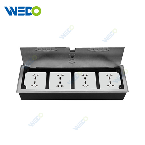 Hot Sale New Style Open-up Style K420 Series 4 Side Plane UK Standards Floor Socket