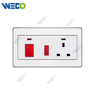 C73 COOKER UNIT Wall Switch Switch Wall Switch Socket Factory Simple Atmosphere Made In China 4 Gang 4 Wire 
