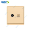 New Design PC TV/Double TV/TV+TEL Socket Wall Switch Socket 86*86 mm For Home
